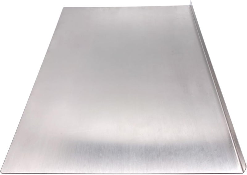 Luximal Stainless Steel Chopping Board Vegetable,Fruit Cutting, Kneeding, Cake Prep, Heavy Duty Chopping-Board (Size 35.6 CM X 30CM) (Medium Platform) - Image 1