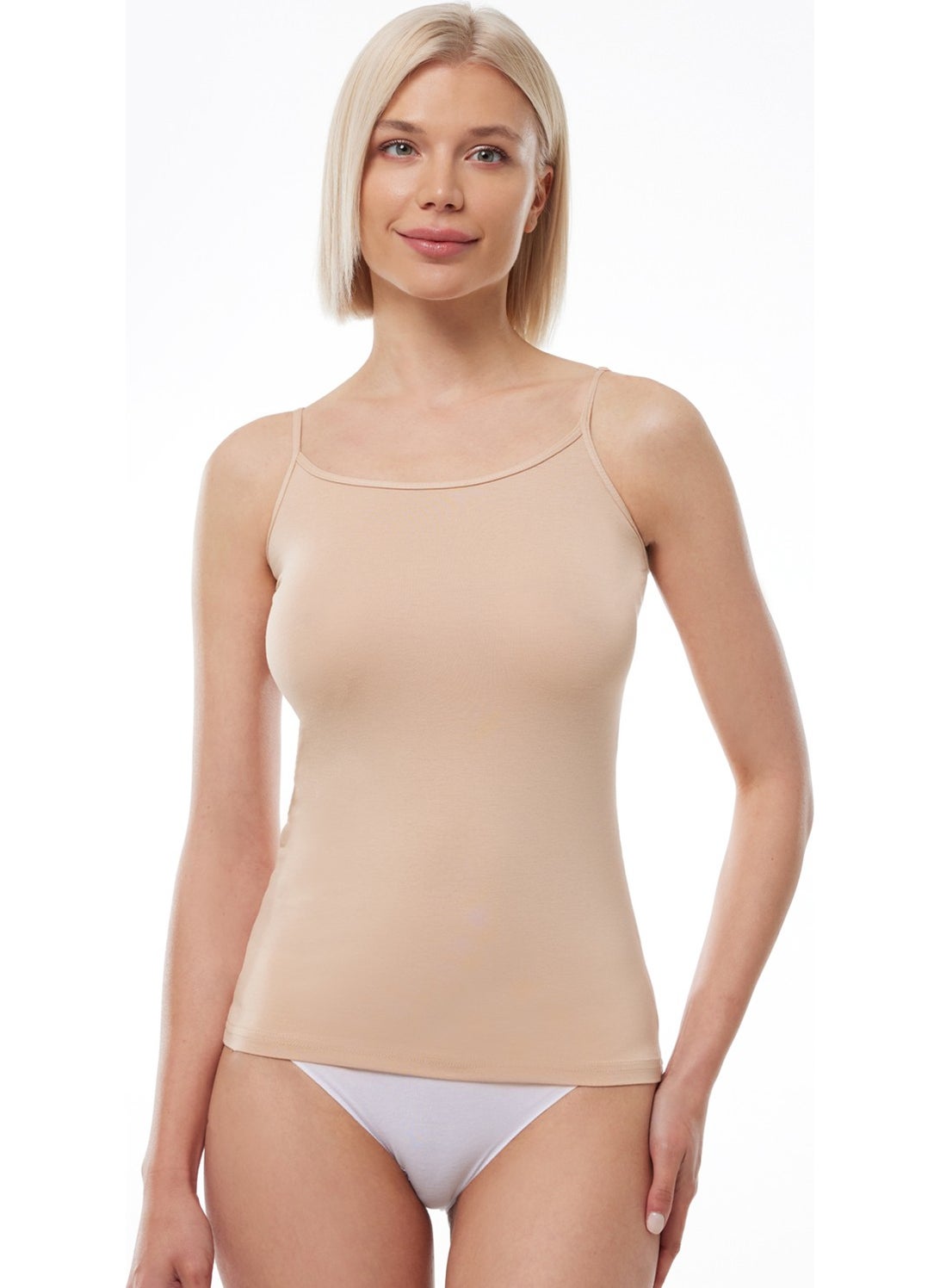 Malabadi - Women's Ten 3 Pack Modal Adjustable Rope Strap Undershirt 140 3M140 - Image 1