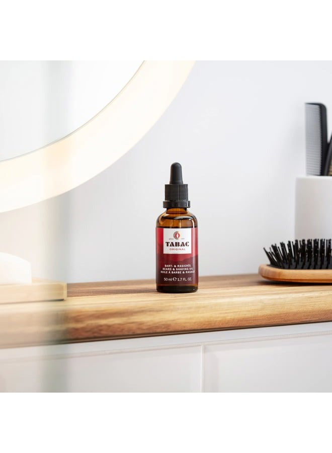 TABAC ORIGINAL BEARD & SHAVING OIL 50 ML - Image 3