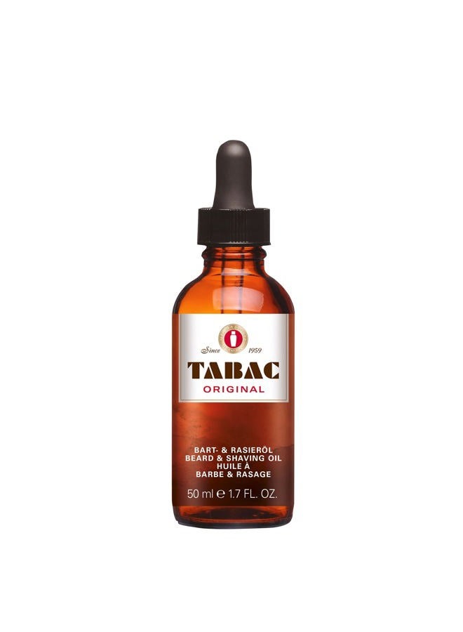 TABAC ORIGINAL BEARD & SHAVING OIL 50 ML - Image 5