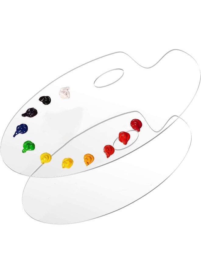 TPGP لوحة ألوان أكريليك شفافة من قطعتين للرسم والفنون الحرفية DIY - Image 1