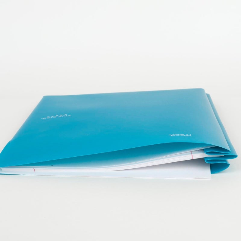 Five Star 2-Pocket Folders, 4 Pack, Plastic Folders with Prong Fasteners, Holds 11” x 8-1/2”, Assorted Colors (38136) - Image 5