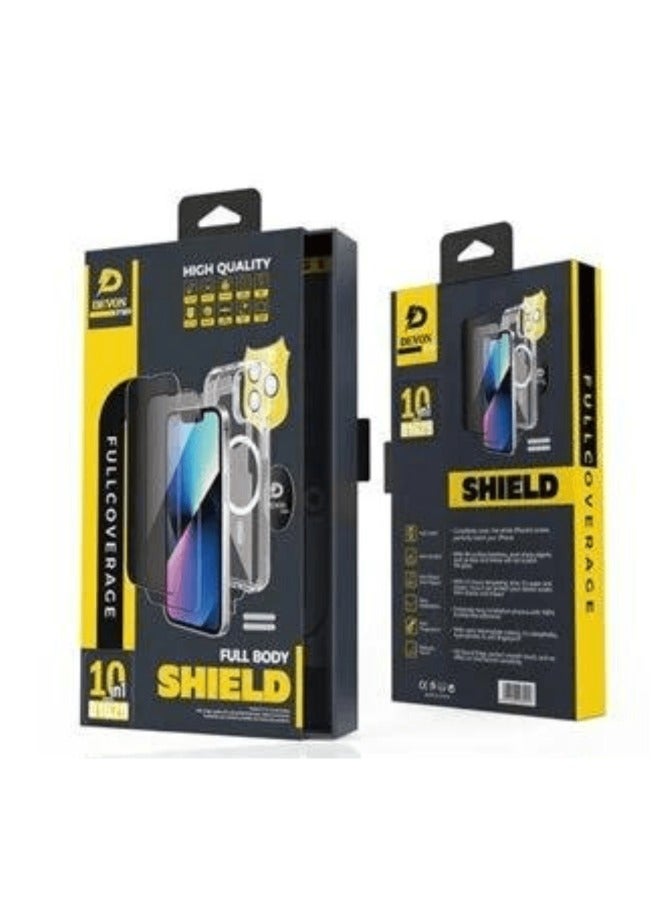 Devon iPhone 12 Protection (Privacy Cover) MagSafe 10in1 Package [iPhone Protection Package] The strongest complete protection for your phone ever - Image 1