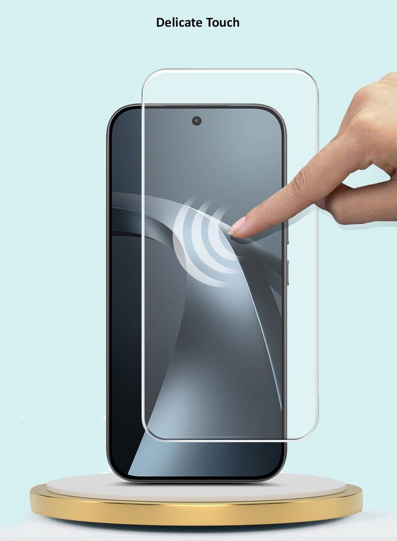GMAX [2 PACK] Xiaomi 17T 5G 2026 GMAX Premium Series Curved Edges 9H 2.5D Tempered Glass Screen Protector - Clear - Image 4