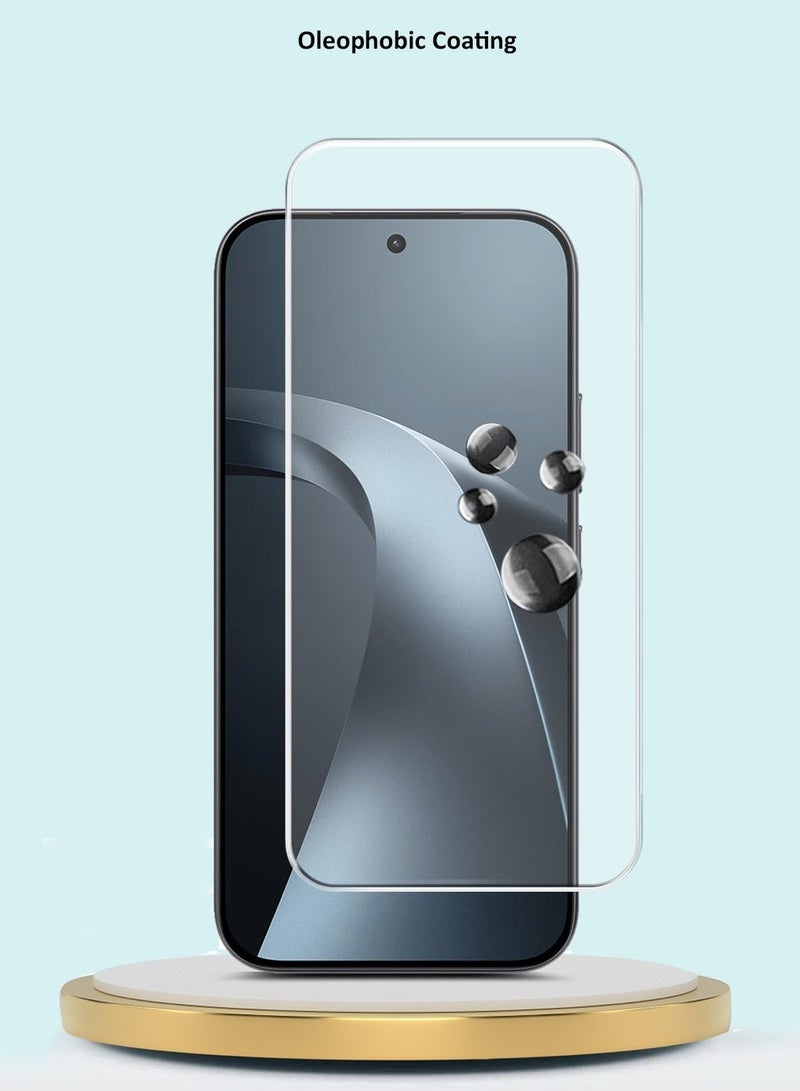 GMAX [2 PACK] Xiaomi 17T 5G 2026 GMAX Premium Series Curved Edges 9H 2.5D Tempered Glass Screen Protector - Clear - Image 3