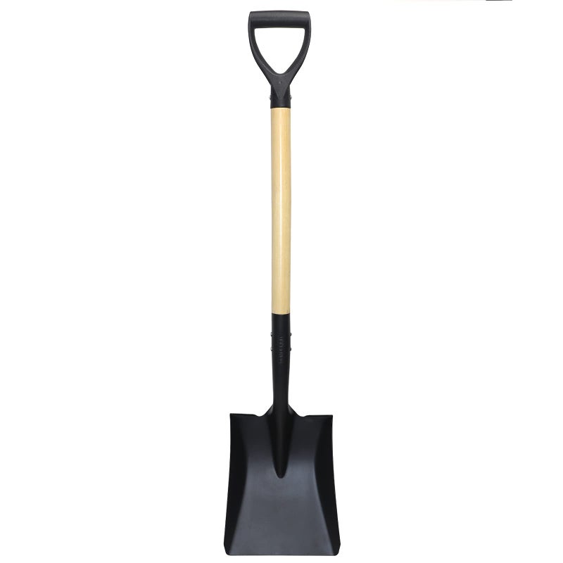 VNIMTI Square Shovel, Shovels for Digging with D-Handle, Overall 41-Inch Long Garden Shovel, Transfer Shovel, Snow Shovel for Car, Garden Tools - Image 1