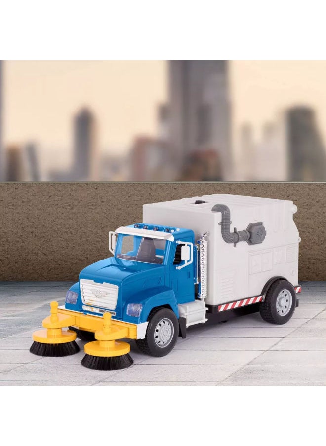 BATTAT Large Toy Truck With Movable Parts – Street Sweeper  - Image 2