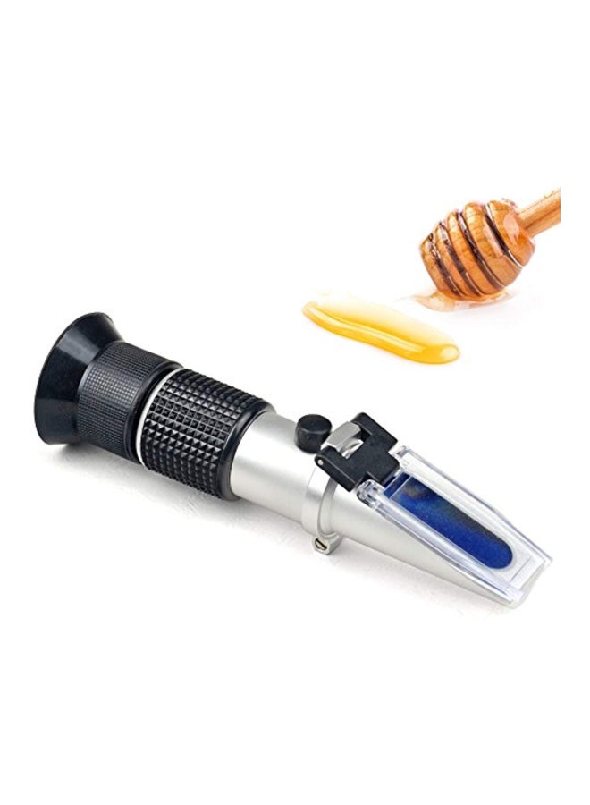 Honey Refractometer Tester Black/Silver 6x1.5x1.5inch - Image 2