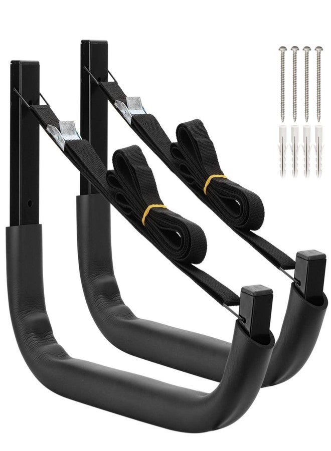 Heavdace Kayak Storage Hooks, 15.5Inch Wall Mount Paddle Board Storage Rack, Heavy Duty Surfboard Hanger (Load Copacity 150LB) - Image 1