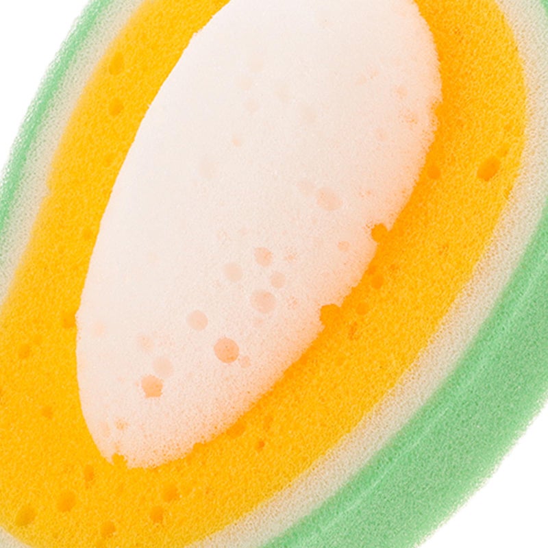4pcs Cartoon Fruit Sponge Set Thick Non Scratch Scrubbers For Kitchen Dish Washing - Image 4
