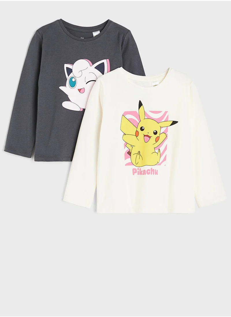 اتش اند ام Kids 2 Pack Printed Top
