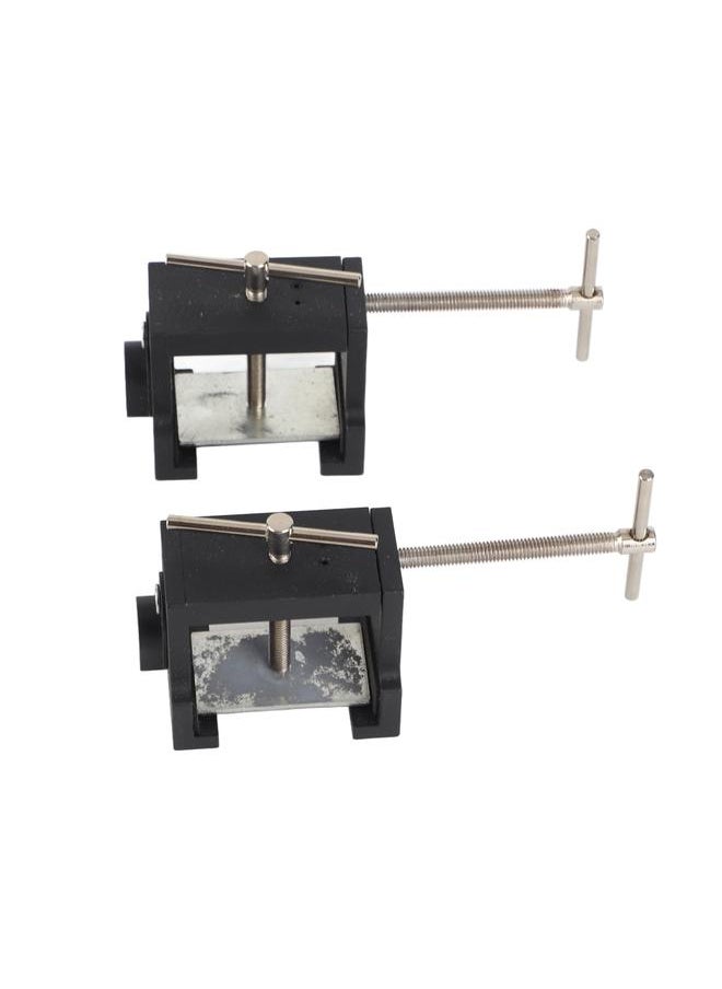 Thoraya 2pcs Cabinet Clamps Professional Aluminum Alloy Right Angle Cabinet Face Frame Clamps for Cabinets Installation  - Image 1