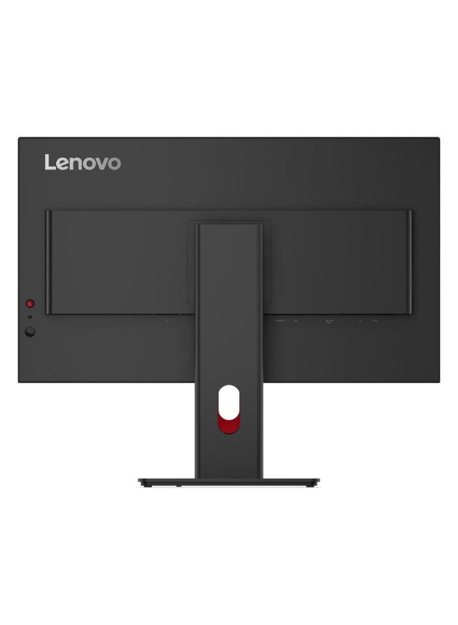 Lenovo ThinkVision T27UD-40 Computer Monitor 27-inch 4K UHD 3840x2160, IPS Panel Technology, HDR10 Compliance, Ethernet (RJ-45) port, USB-C With PD 3.0 & Power delivery up to 100W, Ergonomic stand - Black Black - Image 2