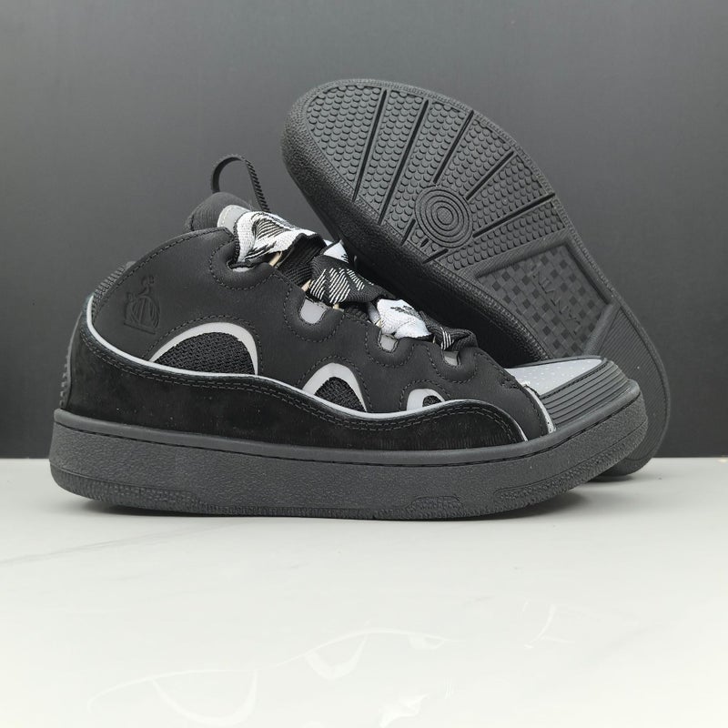 Bread Shoes Wholesale Original Label Curb Couple Dad Shoes Thick-Soled Color-Block Training Shoes Running Non-Slip Shoes - Image 2