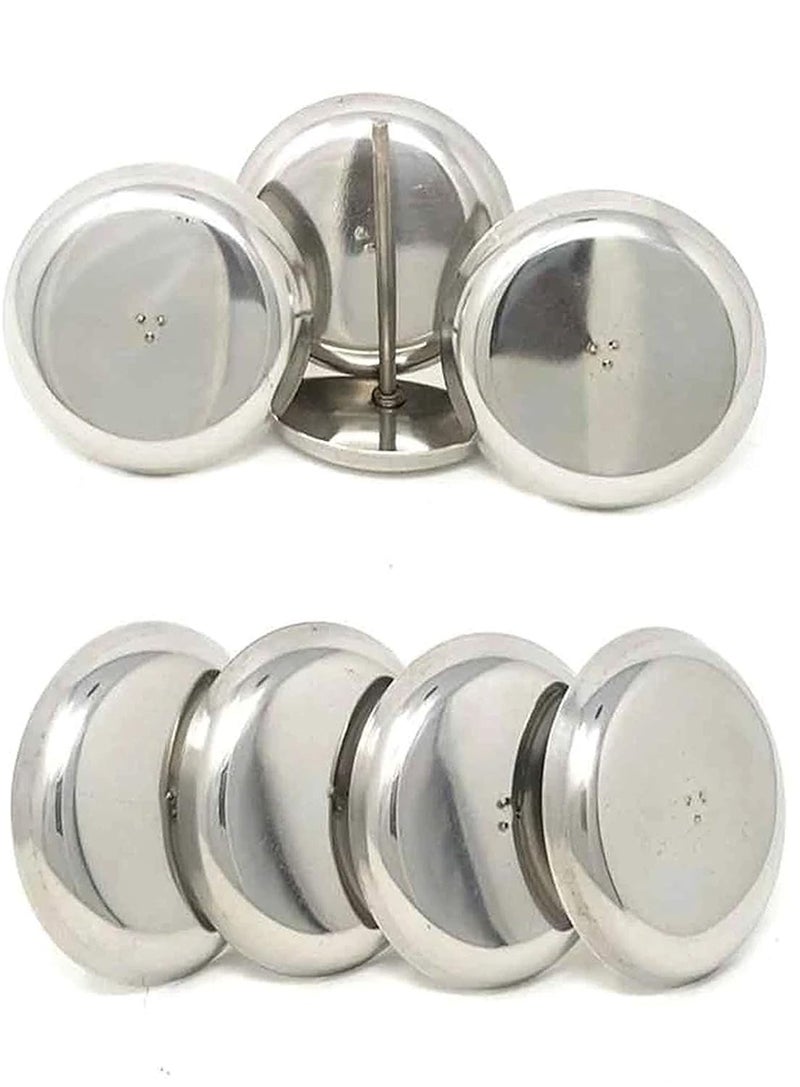Cake Decor Stainless Steel 4 Piece Set Big Flower Nails for Cake Decorating Baking Tools - Image 1