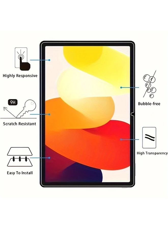 Tempered Glass Screen Protector 3 Pack For 11 Inch Tablet 9H Hardness Anti Fingerprint - Image 3