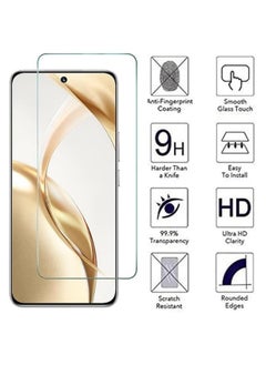 DUSALA Honor X9C Screen Protector Full Glue Edge-to-edge Tempered UV Glass Fingerprint Compatible Anti Scratch 9H hardness for Honor X9C  - Image 3