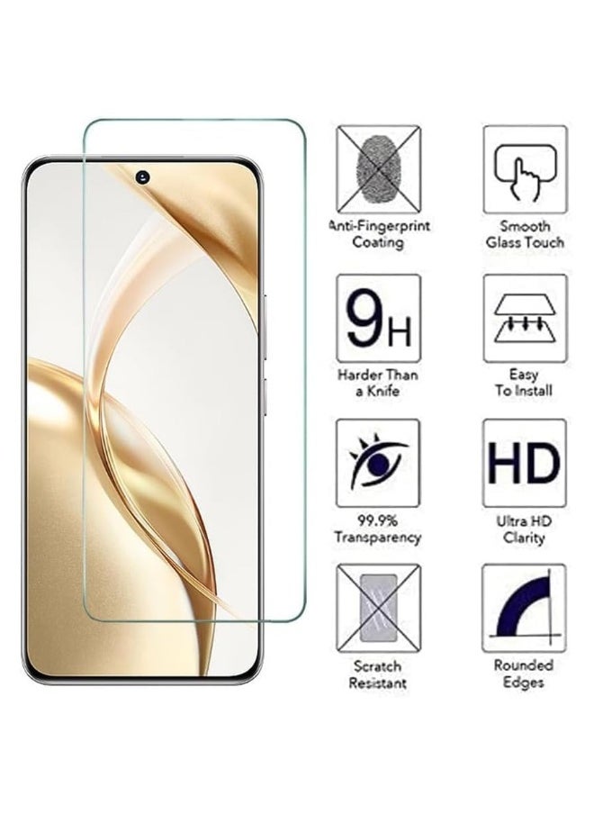 DUSALA - Honor X9C Screen Protector Full Glue Edge-to-edge Tempered UV Glass Fingerprint Compatible Anti Scratch 9H hardness for Honor X9C - Image 1