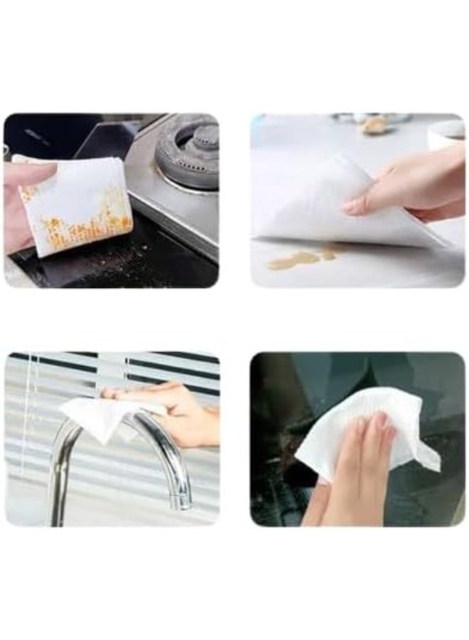 80 PCS Kitchen Cleaning Wipes | Strong Decontamination Kitchen Wipes | Disposable Kitchen Wet Wipes Household Cloth Towel For Removing Grease Stains And Cleaning Glass Table Wet Tissue Wipes - Image 5
