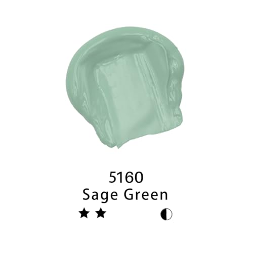 Artecho Green Acrylic Paint, Sage Green Paint (120ml / 4.05oz) Tubes, Art Craft Paints for Canvas, Rock, Stone, Wood, Fabric, Art Supplies - Image 2