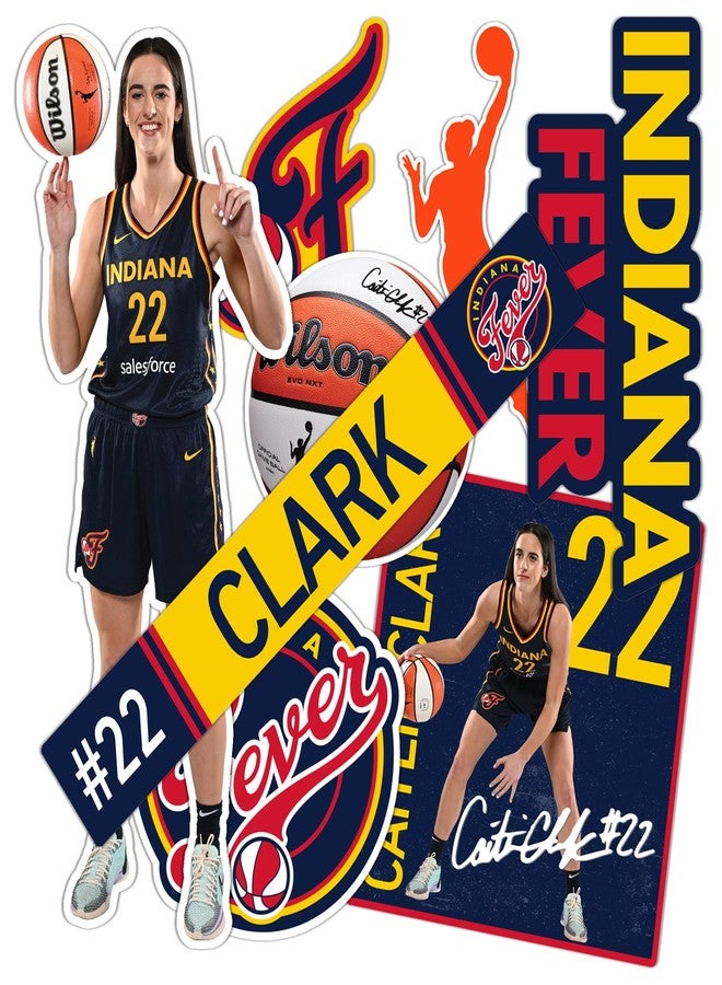 Desert Cactus Caitlin Clark Indiana Fever WNBA Officially Licensed Sticker Vinyl Decal Laptop Water Bottle Car Scrapbook (P5) - Image 1