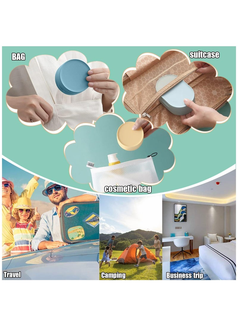 Oasisgalore - 4-Pack Waterproof Travel Soap Dishes for Bathroom, Camping, Hiking, and Gym Use - Image 1