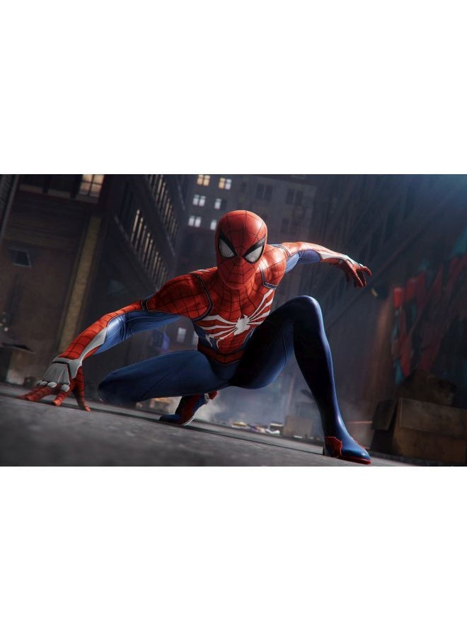 NIBEMINENT - Marvel Spider-Man (Intl Version) With DualShock 4 Wireless Controller - Adventure PlayStation (PS4) - Image 1