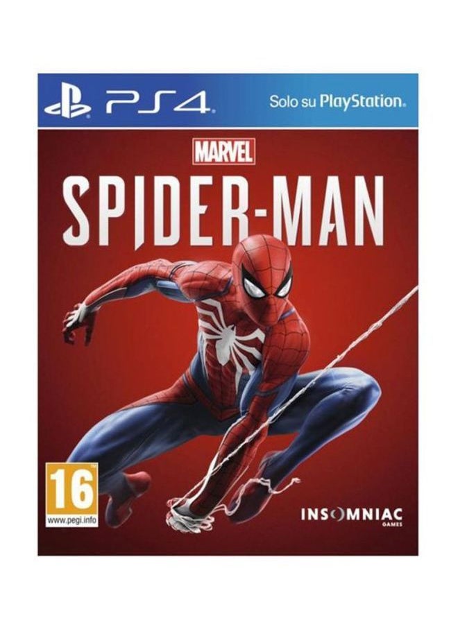 NIBEMINENT - Marvel Spider-Man (Intl Version) With DualShock 4 Wireless Controller - Adventure PlayStation (PS4) - Image 1