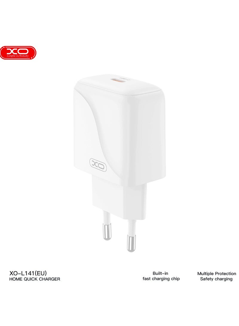 XO USB C Plug 20W XO L141 1 Year Warranty - Image 2