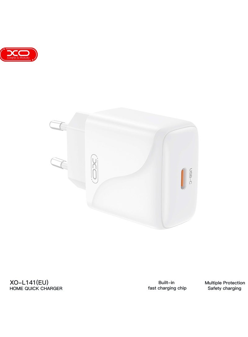 XO USB C Plug 20W XO L141 1 Year Warranty - Image 3