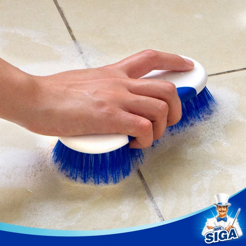 Mr Siga MR.SIGA Multi Purpose Heavy Duty Scrub Brush - Pack of 2 - Image 5