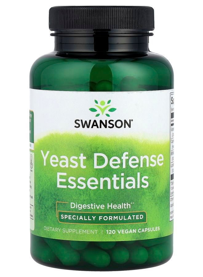 SWANSON Yeast Defense Essentials 120 Vegan Capsules