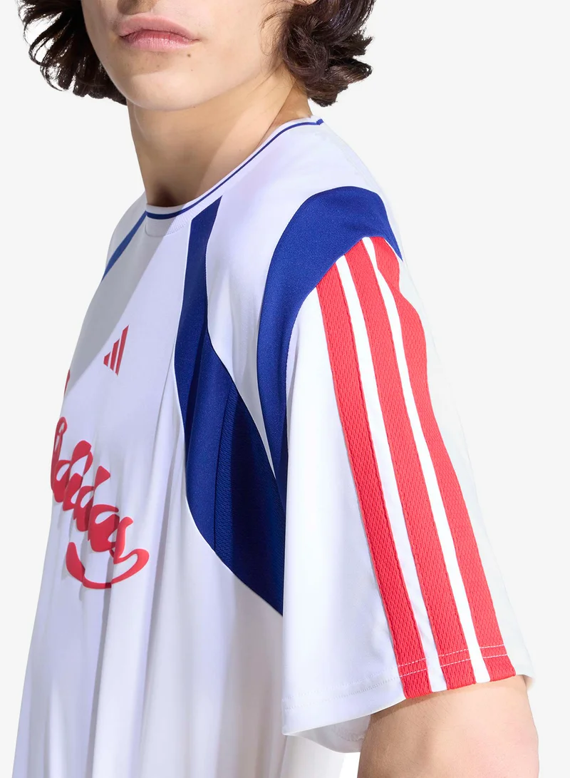 Adidas WHITE/MYSINK/PURRUB House Of Tiro Nations Pack T-Shirt for Men | Best Price UAE