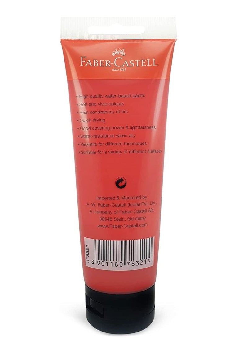 FABER-CASTELL طلاء أكريليك 120 مل جيرانيوم ليك - Image 2