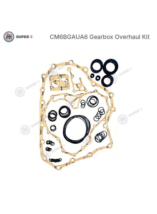 سوبر 5 طقم إصلاح علبة التروس CM6/BGA/UA6، طقم إعادة بناء ناقل الحركة الأوتوماتيكي، طقم إصلاح - Image 1