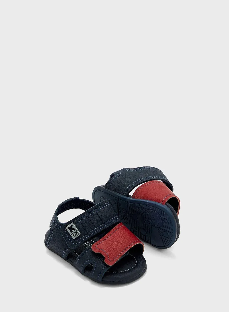 كلين Kids Logo Velcro Sandals