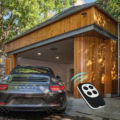 XIHADA 4-Button Universal Gate and Garage Door Fixed Code and Rolling Code Garage Door Remote Control/Remote Keyless Key Multi Frequency 280MHZ-350MHZ/380MHZ-450MHZ/867MHZ-868MHZ (Yellow) - Image 5