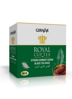 Royal Cup Tea (100 TeaBags) 200g | Strong Bombay Karak Tea