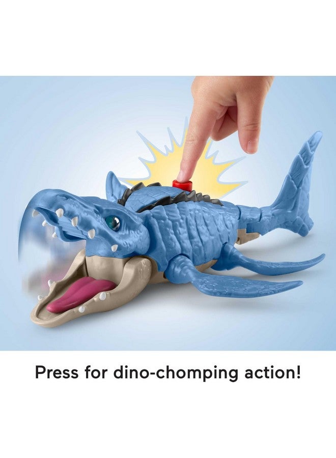 JURASSIC WORLD Fisher-Price Imaginext Jurassic World Dinosaur Toys, Dino Chopper with 3 Dinosaurs and Owen Grady Figure for Preschool Kids Ages 3+ Years - Image 5