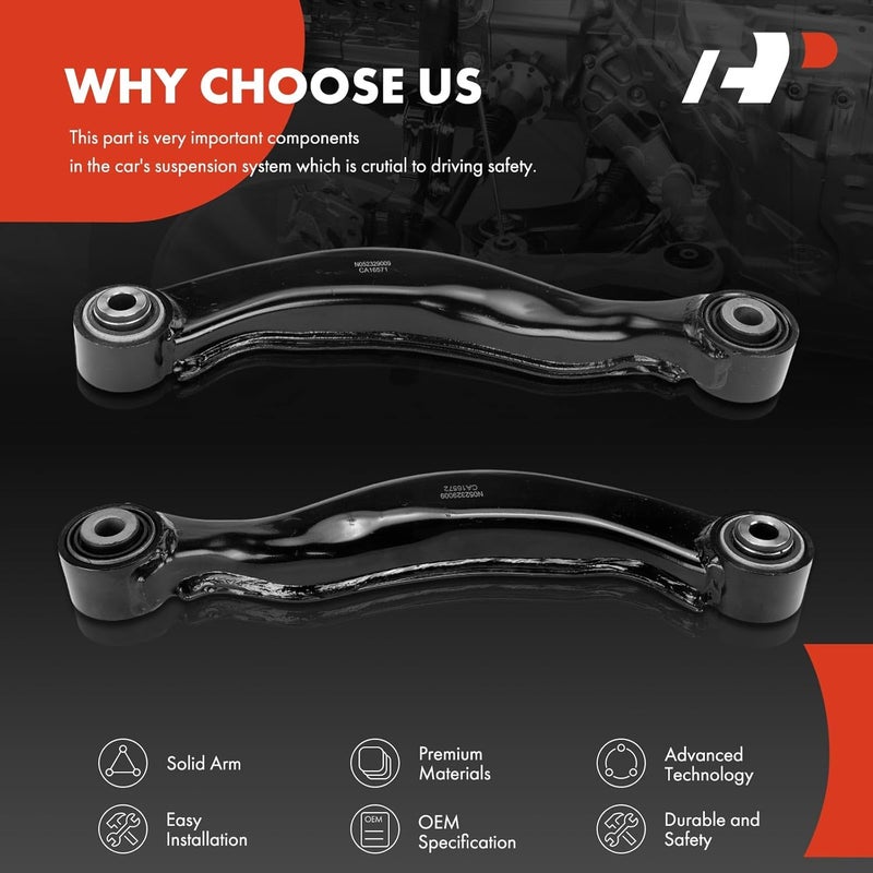 A-Premium Rear Suspension Lateral Arms with Bushing - Image 5
