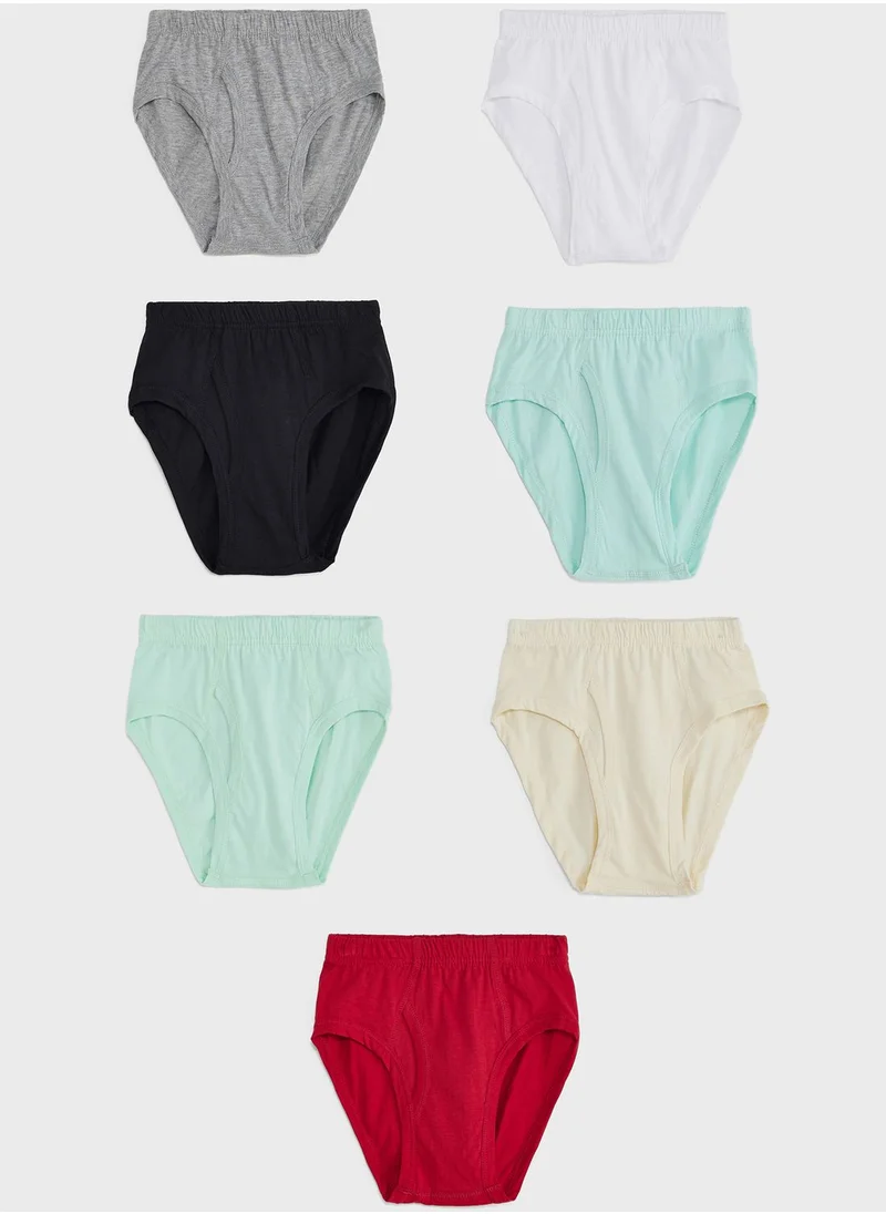 بنياتا Pack Of 7 Boys Essential Brief