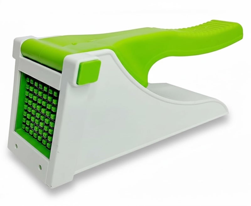 KBS Vegetable Cutter Chopper French Fry Potato Chips Maker Fruit Slicer Potato, Onion, Carrot, Salad Multipurpose Use Kitchen Tool Accessories Unbreakable Plastic Body Stainless Steel Blade - Image 1