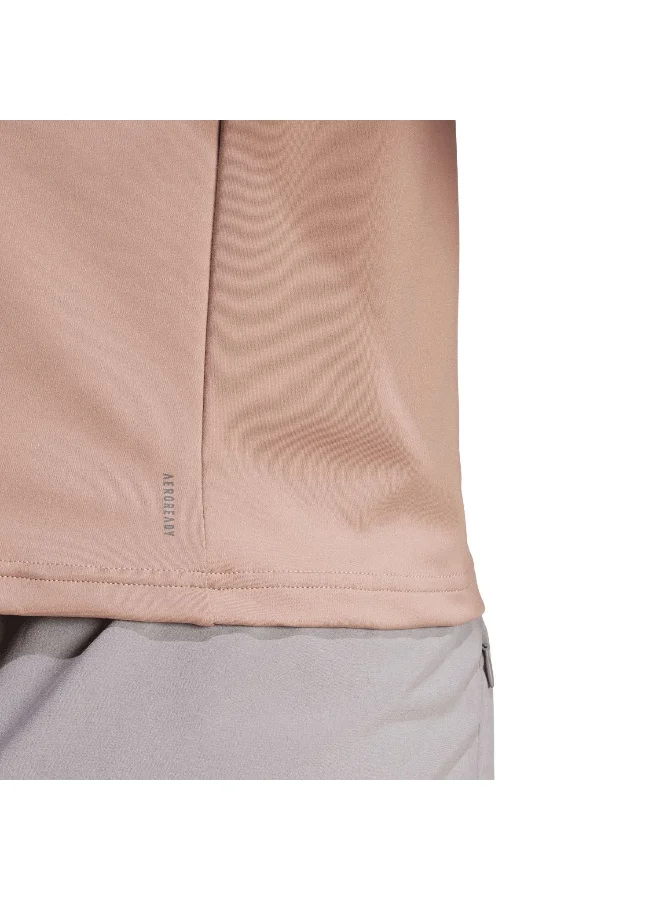 Adidas Workout Essentials Minimal Branding 1/4 Zip Cover Up Women Track Top
