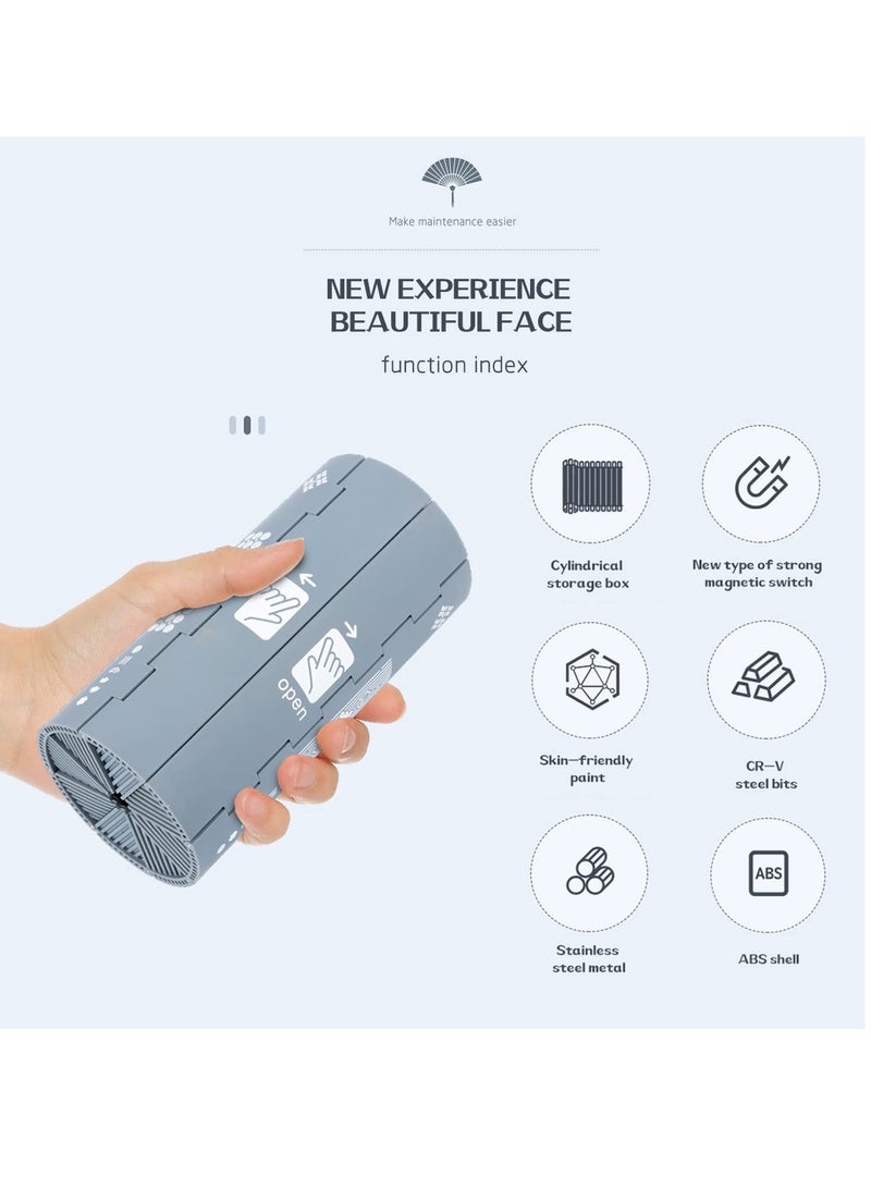 SOLARAE 126 in 1 Precision Screwdriver Set Magnetic Driver Kit with Flexible Shaft Electronics Repair Tool Kit for Mobile Phone Watch Computer Camera - Image 3