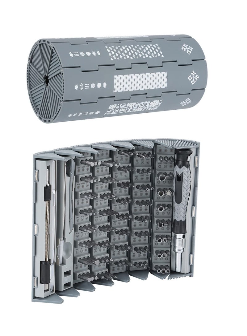 SOLARAE 126 in 1 Precision Screwdriver Set Magnetic Driver Kit with Flexible Shaft Electronics Repair Tool Kit for Mobile Phone Watch Computer Camera - Image 1