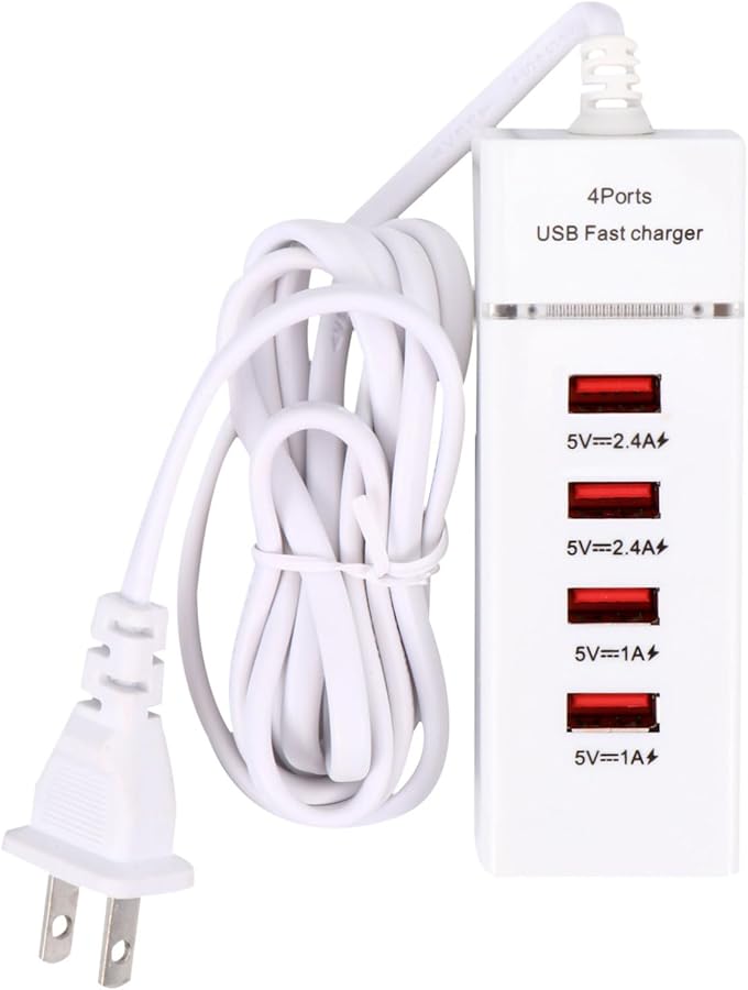Compact USB Desktop Charger Portable Fast Charging Station For Smartphones Fire Resistant Housing Home Travel - Image 1