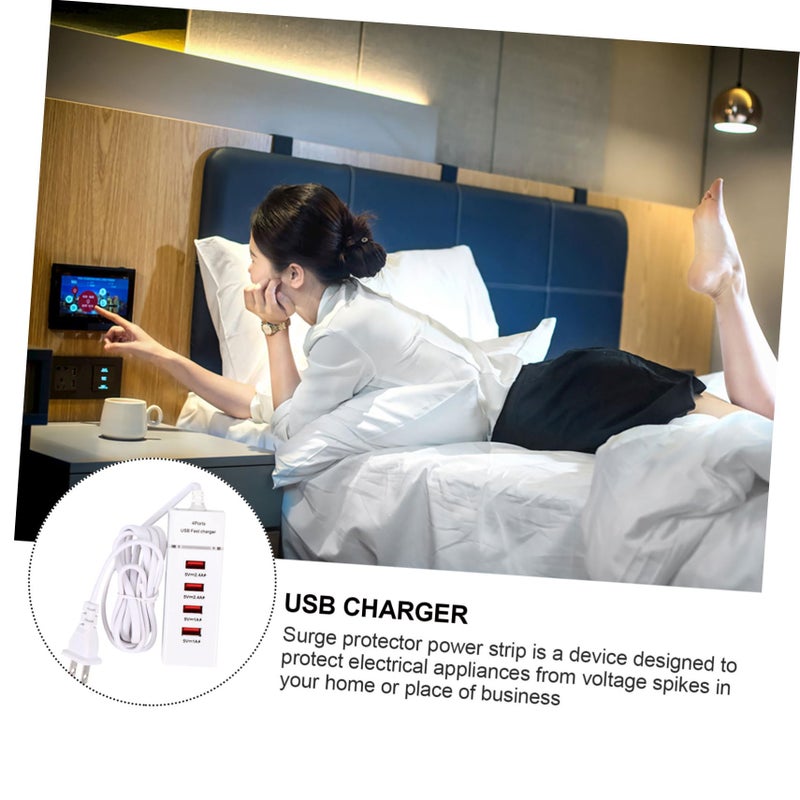Compact USB Desktop Charger Portable Fast Charging Station For Smartphones Fire Resistant Housing Home Travel - Image 4