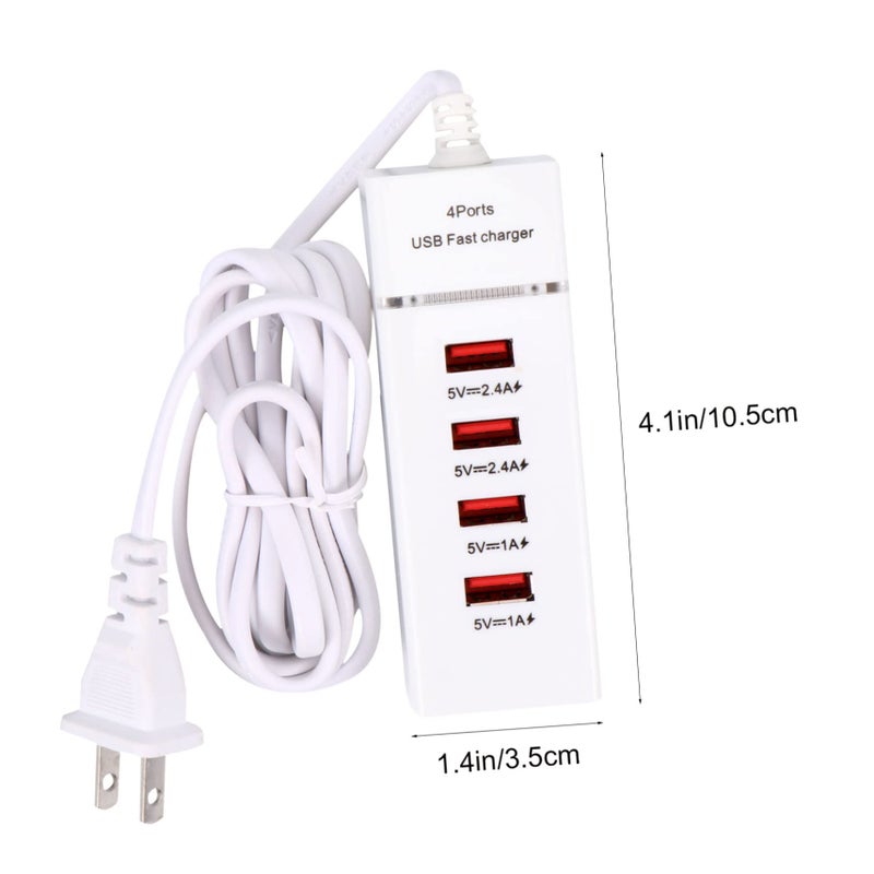 Compact USB Desktop Charger Portable Fast Charging Station For Smartphones Fire Resistant Housing Home Travel - Image 3