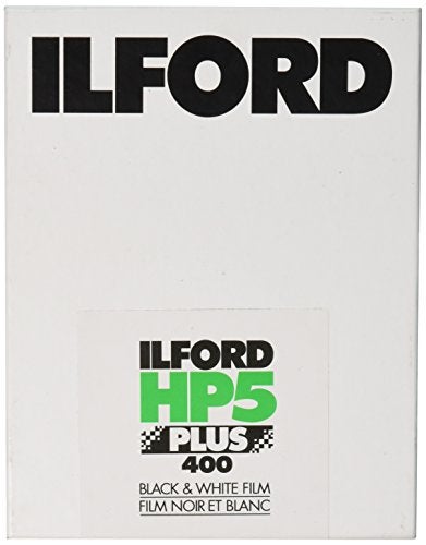 Ilford إلفورد HP5 بلس 400 4 × 5 بوصات 25 ورقة، أسود (1629172) - Image 5