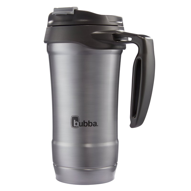 Bubba HERO VacuumInsulated Stainless Steel Travel Mug with Handle 18 oz Gunmetal